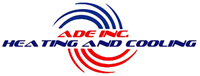 A.D.E. Heating and Cooling, Inc. Logo