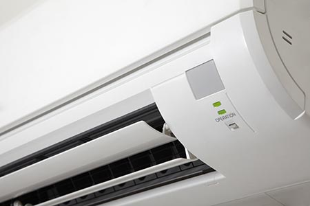 Ductless mini split installation